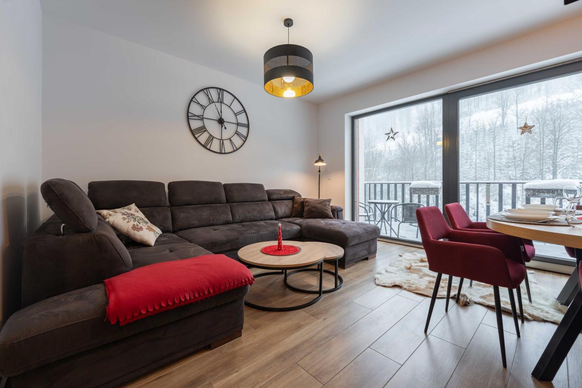 Apartament Solisko Z Widokiem Na Trase Narciarska - Dream Apart 슈차이르크 외부 사진