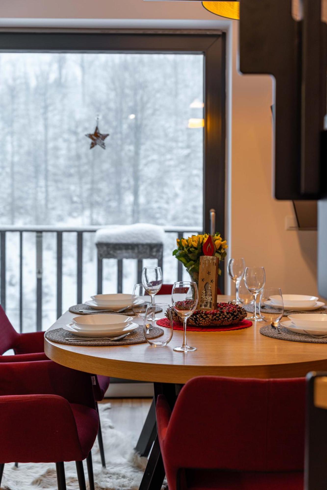 Apartament Solisko Z Widokiem Na Trase Narciarska - Dream Apart 슈차이르크 외부 사진