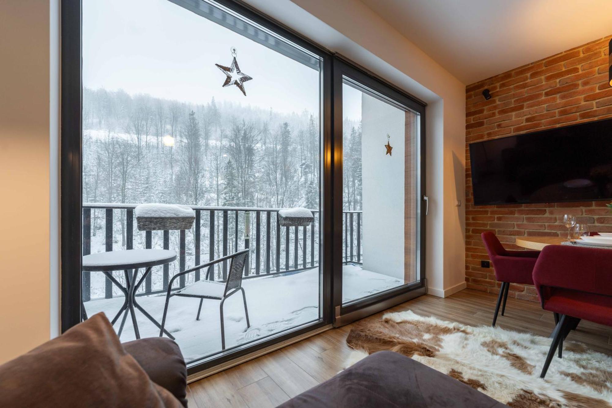 Apartament Solisko Z Widokiem Na Trase Narciarska - Dream Apart 슈차이르크 외부 사진